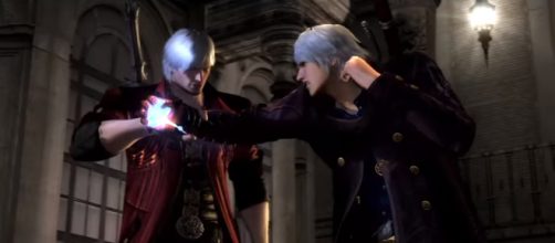 'Devil May Cry 4 Special Edition' game play nero vs dante 2nd fight. - [Image Credit: ninetails625/YouTube screencap]