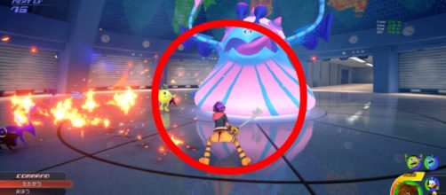 KINGDOM HEARTS 3 MONSTERS INC. WORLD LEAKED!?! - [Image Credit: SkywardWing #TeamSkyward/YouTube screencap]