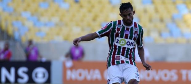 Alvo de clubes paulistas, Gustavo Scarpa pode permanecer no Fluminense no início de 2018 (Foto: Portal Tabelando) Alvo de clubes paulistas, Gustavo Scarpa pode permanecer no Fluminense no início de 2018 (Foto: Portal Tabelando)