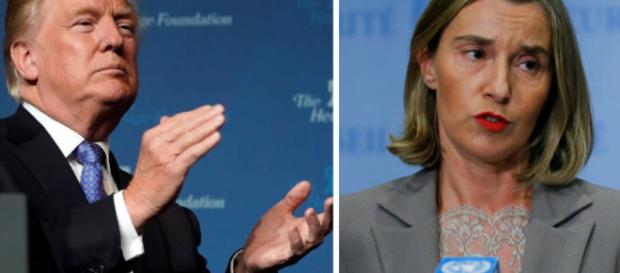 Mogherini e Trump, scontro su Gerusalemme Mogherini e Trump, scontro su Gerusalemme