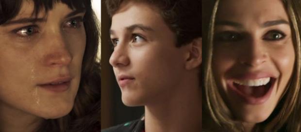 Tomaz destratará Clara por causa de Lívia na novela O Outro Lado do Paraíso. (Foto: Reprodução/Montagem/TV Foco) Tomaz destratará Clara por causa de Lívia na novela O Outro Lado do Paraíso. (Foto: Reprodução/Montagem/TV Foco)