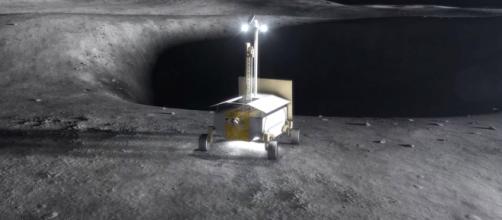 Resource Prospector on the moon [image courtesy of NASA]