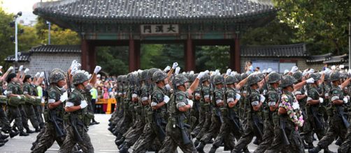 Armed Forces’ parade on the main street in Seoul (Image credit – Jeon Han, Wikimedia Commons)