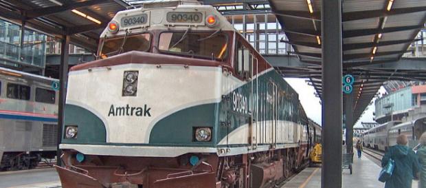 Amtrak Cascades train at King Street Station (Seattle) – (Image credit – Peterhuocean11, Wikimedia Commons) Amtrak Cascades train at King Street Station (Seattle) – (Image credit – Peterhuocean11, Wikimedia Commons)