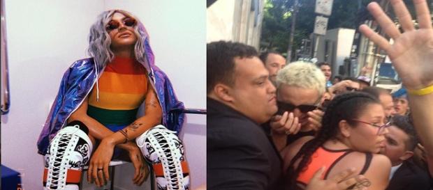 Drag queen é atacada pelo povo em evento em SP Drag queen é atacada pelo povo em evento em SP