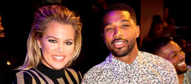 Khloe com seu namorado Tristan Thompson Khloe com seu namorado Tristan Thompson