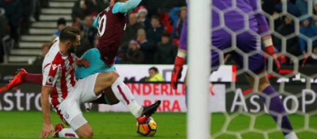 Lance que causou a punição do jogador Lance que causou a punição do jogador