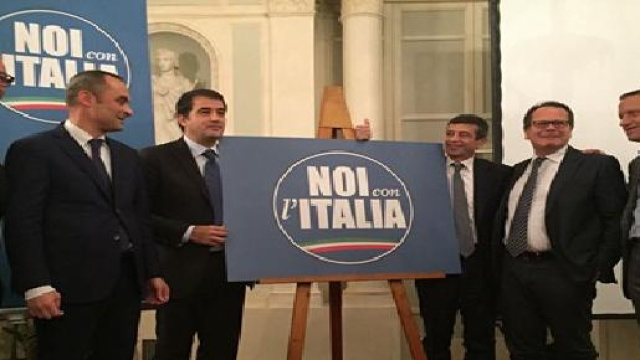 Nasce 'Noi con l'Italia': nuova lista per il centrodestra