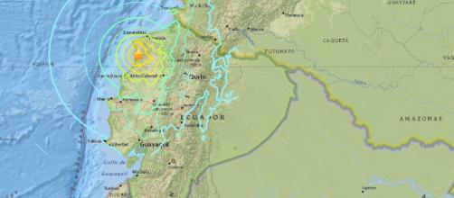 Sismo en Ecuador de magnitud 6,0 este domingo 3 de Diciembre