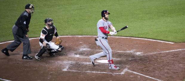 Bryce Harper's dreams of suiting up for the Yankees might have just taken a big hit. (Image via Flickr - Keith Allison) Bryce Harper's dreams of suiting up for the Yankees might have just taken a big hit. (Image via Flickr - Keith Allison)