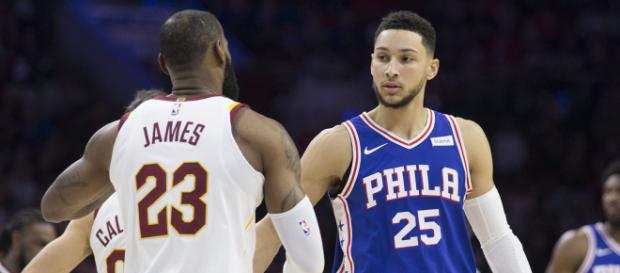 LeBron James has high hopes for Ben Simmons - (Image: YouTube/NBA) LeBron James has high hopes for Ben Simmons - (Image: YouTube/NBA)