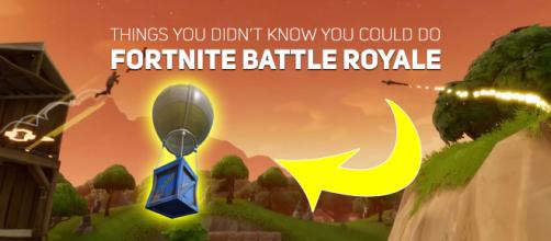 Things you didn't know you could do in "Fortnite" Battle Royale. Image Credit: Own work