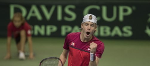 Denis Shapovalov. Image Credit: Tennis Tips Guy - Twitter.