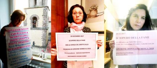 Riforma pensioni, prosegue sciopero fame per Opzione donna 2018