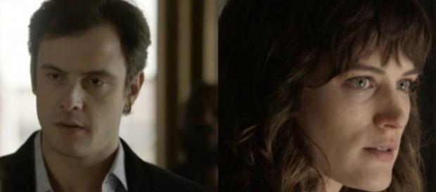 Gael surpreende Clara ao sair da cadeia. (Foto: Divulgação TV Globo) Gael surpreende Clara ao sair da cadeia. (Foto: Divulgação TV Globo)