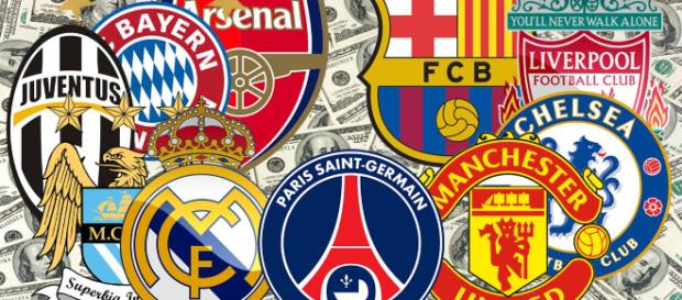 Los 20 clubes de fútbol más ricos del mundo Los 20 clubes de fútbol más ricos del mundo