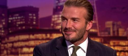 David Beckham. - [The Late Late Show With James Corden / YouTube screencap]
