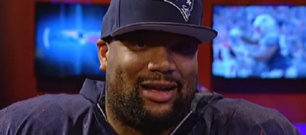 Alan Branch is expected to miss a few weeks due to a meniscus issue (Image Credit: New England Patriots/YouTube) Alan Branch is expected to miss a few weeks due to a meniscus issue (Image Credit: New England Patriots/YouTube)