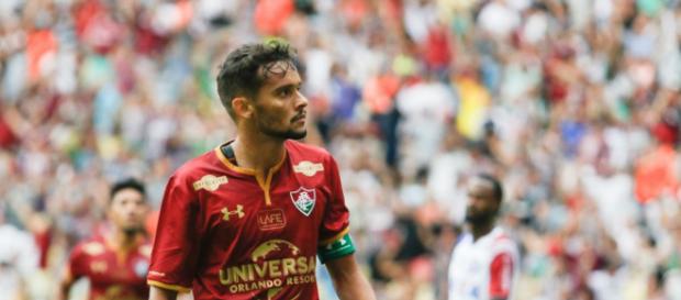 Aumentam as chances de Gustavo Scarpa trocar o Flu pelo Palmeiras (Foto: Globo.com) Aumentam as chances de Gustavo Scarpa trocar o Flu pelo Palmeiras (Foto: Globo.com)
