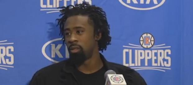 DeAndre Jordan is averaging 11.0 points, 14.8 rebounds and 1.2 boards this season (Image Credit: cavsHub/YouTube screencap) DeAndre Jordan is averaging 11.0 points, 14.8 rebounds and 1.2 boards this season (Image Credit: cavsHub/YouTube screencap)