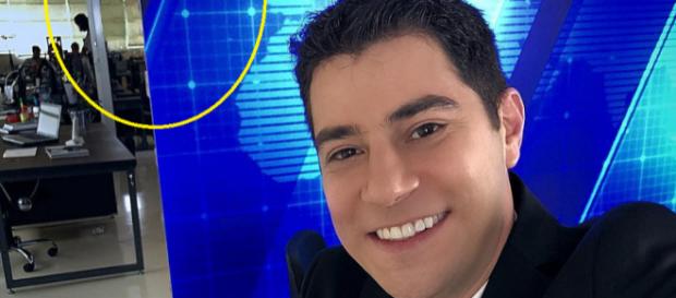 Evaristo Costa surpreende, volta para bancada de jornal e internet repercute Evaristo Costa surpreende, volta para bancada de jornal e internet repercute
