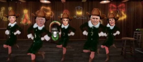 Donald Trump Christmas videos are hilarious. [Image Credit: Trump Trolls/Facebook]