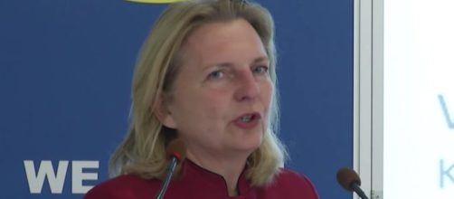 Karin Kneissl, ministra degli Affari esteri dell'Austria