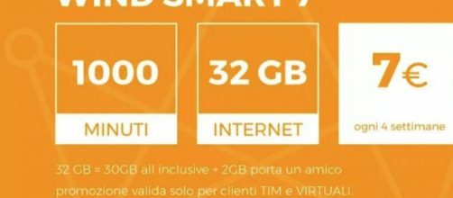 La promo Wind di Natale 2017 , attivabile fino al 8 gennaio