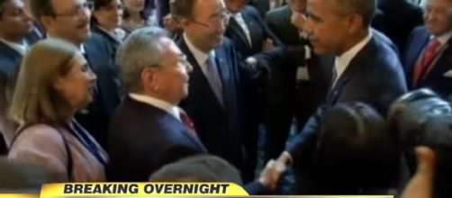 Raul Castro confirms he will stay Cuba's president to April. - [ABC News / YouTube screencap]