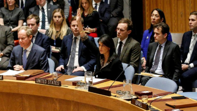 Jérusalem: veto américain à l'ONU sur une condamnation voulue par ... - rfi.fr