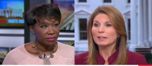 Joy Reid and Nicolle Wallace, via Twitter