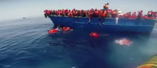 Migranti in un viaggio della speranza