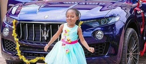 Pastor gives six-year-old daughter $80,000 car for her birthday. - [Image: Africa For Us / YouTube screenshot]