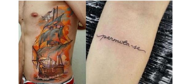 Capricornianos preferem tatuagens discretas Capricornianos preferem tatuagens discretas