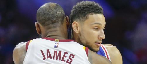 LeBron has high praise for Simmons - (Image: YouTube/76ers)