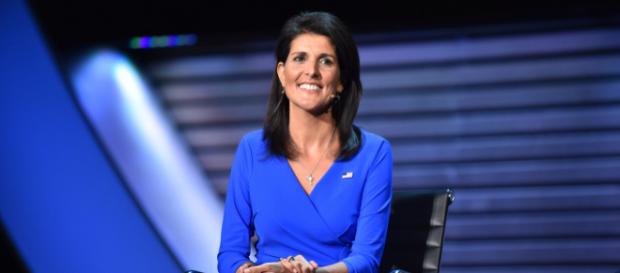Nikki Haley, rappresentante permanente degli Stati Uniti presso l'ONU Nikki Haley, rappresentante permanente degli Stati Uniti presso l'ONU