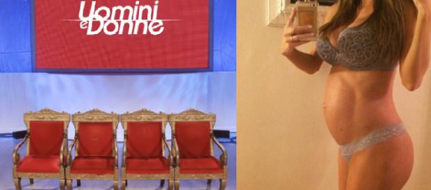 Uomini e Donne: ex corteggiatrice incinta Uomini e Donne: ex corteggiatrice incinta