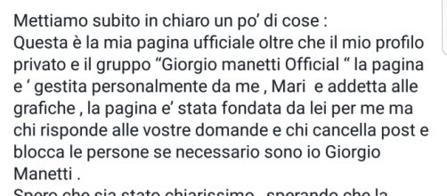 Il gabbiano si contraddice. In trasmissione aveva detto altro