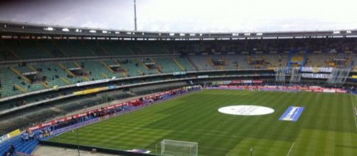 Lo stadio Bentegodi di Verona, teatro della sfida Hellas Verona - Juventus