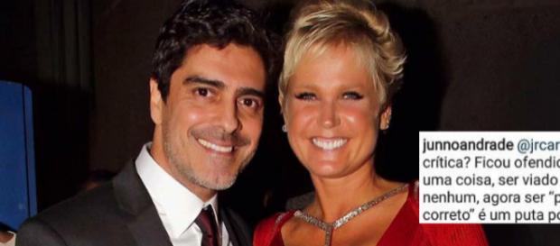 Namorado de Xuxa posta foto vestido de veado, bate boca com seguidor e edita publicação Namorado de Xuxa posta foto vestido de veado, bate boca com seguidor e edita publicação