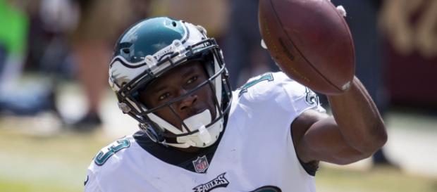 Nelson Agholar has eight touchdown receptions on the season. Image Source: Flickr | Keith Allison Nelson Agholar has eight touchdown receptions on the season. Image Source: Flickr | Keith Allison