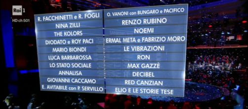 Sanremo 2018 anticipazioni e nomi esclusi