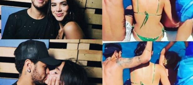 Bruna Marquezine e Neymar Jr. são clicados juntos em Fernando de Noronha Bruna Marquezine e Neymar Jr. são clicados juntos em Fernando de Noronha