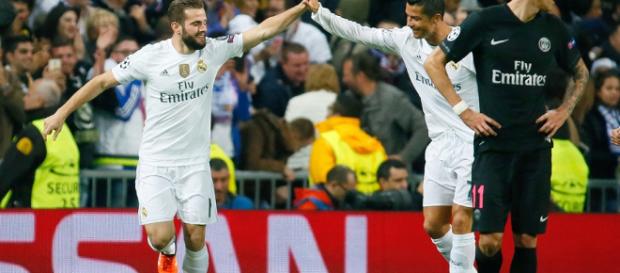 Cristiano Ronaldo celebrando con el Real Madrid. Cristiano Ronaldo celebrando con el Real Madrid.