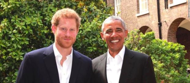 El príncipe Harry recibe a Obama en el Palacio de Kensington - CNN - cnn.com El príncipe Harry recibe a Obama en el Palacio de Kensington - CNN - cnn.com