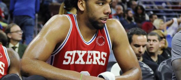 Jahil Okafor, jugador de baloncesto de los Brooklyn Nets, de la NBA. Jahil Okafor, jugador de baloncesto de los Brooklyn Nets, de la NBA.