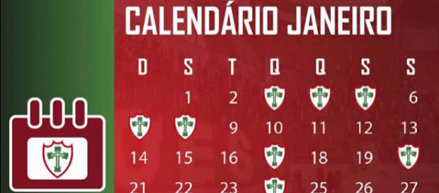Janeiro terá muitos jogos para o torcedor da Lusa Janeiro terá muitos jogos para o torcedor da Lusa