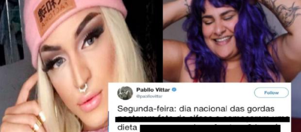 Pabllo Vittar humilha gordas em post preconceituoso e se dá muito mal Pabllo Vittar humilha gordas em post preconceituoso e se dá muito mal