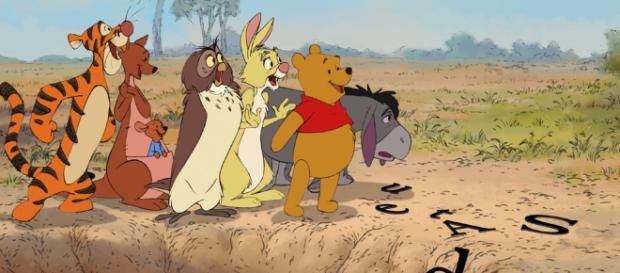 Pooh, Tigrão, Can e os outros personagens do desenho Pooh, Tigrão, Can e os outros personagens do desenho