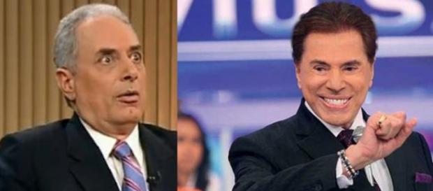 Silvio Santos pensa em contratar Waack Silvio Santos pensa em contratar Waack